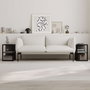 Hanah Home Echo - Retro Grey Juego de Mesas Auxiliares